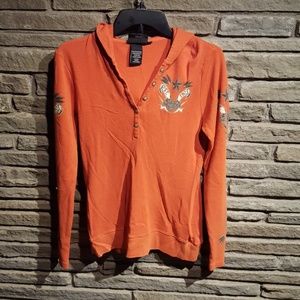 Women's medium Harley Davidson long sleeve hoodie